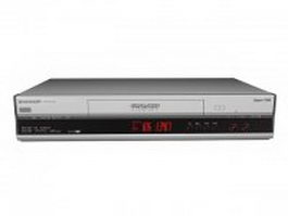 Panasonic Super VHS Recorder 3d model preview