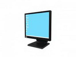 LCD computer monitor 3d preview