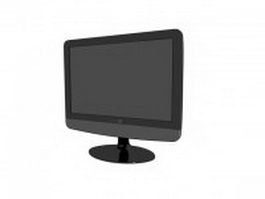 TFT LCD computer monitor 3d model preview