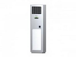 Air conditioner stand 3d model preview