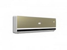 Champagne gold wall split AC 3d preview