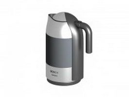 Bosch electric kettle 3d model preview