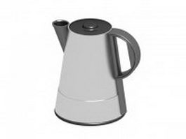 Electric tea kettle 3d model preview