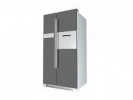 Upright freezer 3d model preview