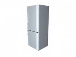 Household refrigerator 3d model preview