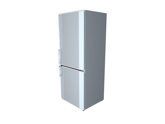 Household refrigerator 3d rendering