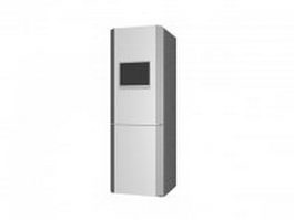 LCD refrigerator 3d model preview