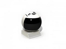 Ball speaker 3d model preview
