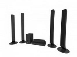 Blu-ray disc home theater system 3d preview