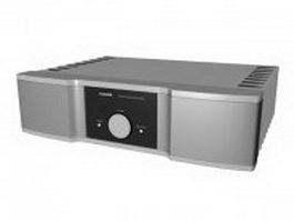 Xiandak integrated amplifier 3d model preview
