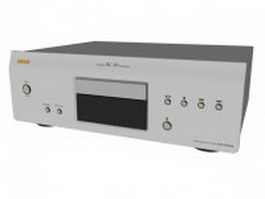Denon Super Audio CD Player 3d model preview
