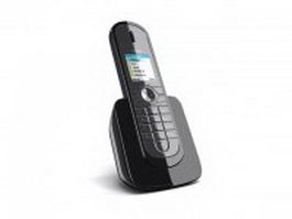 Philips mobile phone 3d model preview