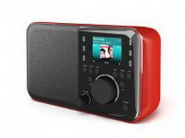 MP4 player with speaker 3d preview