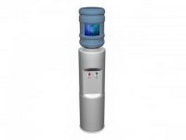 Floor standing water dispenser 3d model preview