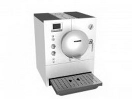 Siemens coffee machine 3d model preview