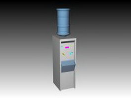 Water dispenser 3d model preview