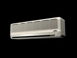 Wall air conditioner 3d model preview