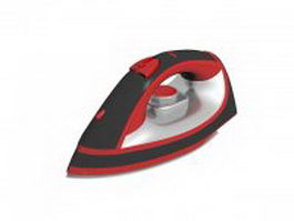 Electric steam iron 3d preview