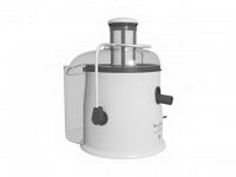 Moulinex juicer machine 3d model preview