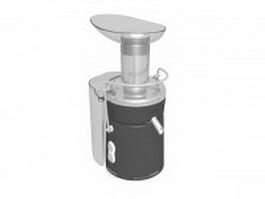 Turbo juicer machine 3d preview