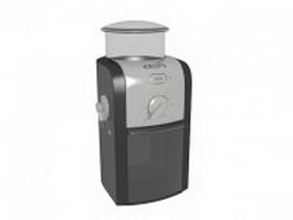 Krups coffee maker 3d model preview
