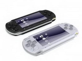 PlayStation Portable 3d model preview