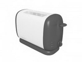 Moulinex toaster 3d model preview