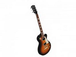 Gibson electric guitar 3d model preview