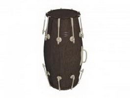Hand drum 3d preview
