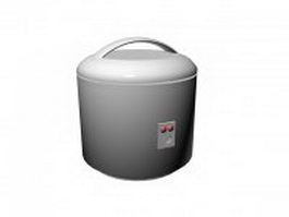 Rice cooker steamer 3d preview