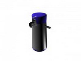 Thermos water bottle 3d model preview