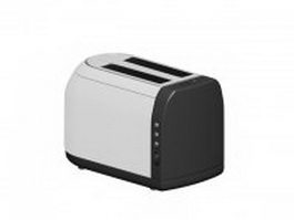 Automatic toaster 3d model preview