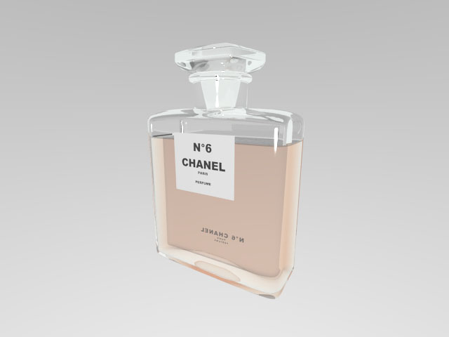 Parfum Box Chanel No 5 200 ml 3D Model ~ 3D Model #91024970