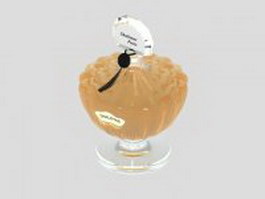 Shalimar Guerlain perfume 3d model preview