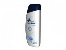 Head & Shoulders Shampoo 3d model preview