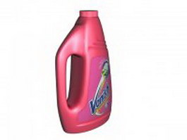 Vanish liquid detergent 3d model preview