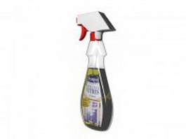 Detergent remover spray 3d model preview