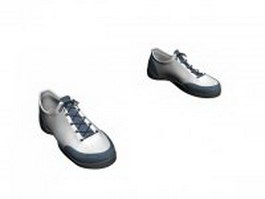 Running shoes for men 3d model preview