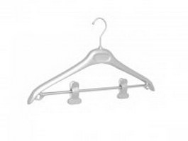 Coat and trousers hanger 3d preview