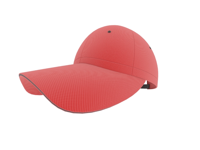 Adjustable baseball cap 3d rendering