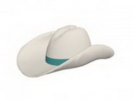 Cowboy hat 3d model preview