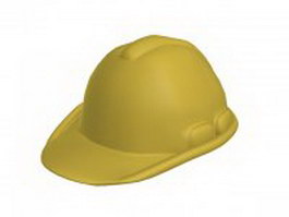 Safety helmet 3d model preview