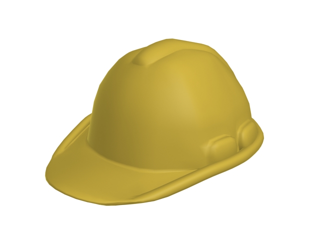 Safety helmet 3d rendering