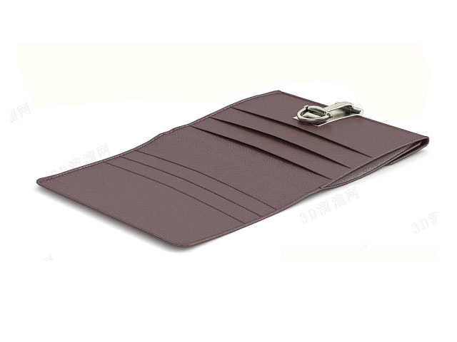 Bi-fold wallet 3d rendering