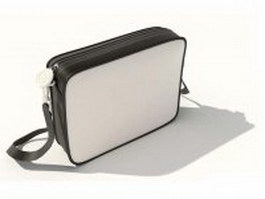 Sling bag for men 3d model preview