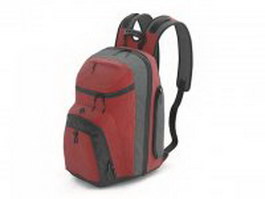 Backpack for school 3d preview