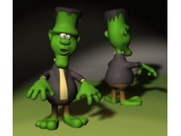 Frankie Toon 3d model preview