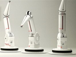 Robotic arm 3d model preview
