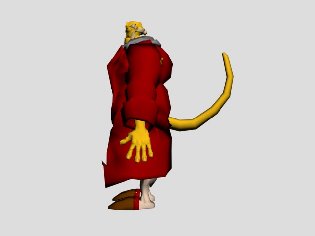 Hellboy 3d rendering