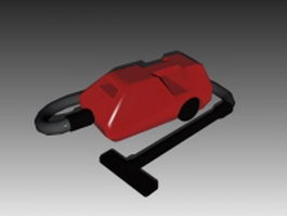 Canister vacuum cleaner 3d model preview
